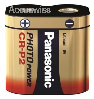 Panasonic CRP2, CR-P2  Photo Power 6V Lithium Batterie