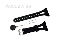 Armband fr Garmin Forerunner 45, Swim 2 schwarz 20mm breit