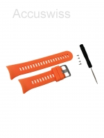 Armband Silikon orange fr Garmin Forerunner 45S