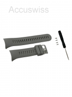 Armband Silikon grau fr Garmin Forerunner 45S