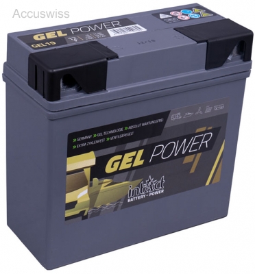 Intact GEL-80 12V 80Ah (c20) Gel-Power Antriebsbatterie - Akku und Batterien  Online-Shop auch für Ihr Motorrad, E-Bike