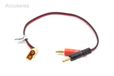 Adapter-Kabel 4mm Bananenstecker auf XT-60 - Akku und Batterien