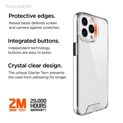 Eiger Glacier Case for Apple iPhone 12 Mini in Clear