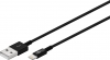 Lightning USB Kabel 1.0m Schwarz passend fr iPhone 7, 8, X, XR, 11, 12, 13