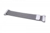 Armband Edelstahl Magnet Loop Grau fr Fitbit Ionic