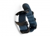 Nylon-Armband passend fr Suunto D4, D4i Smartwatch, Tauchcomputer blau