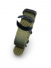 Nylon-Armband passend fr Suunto D4, D4i Smartwatch, Tauchcomputer olive