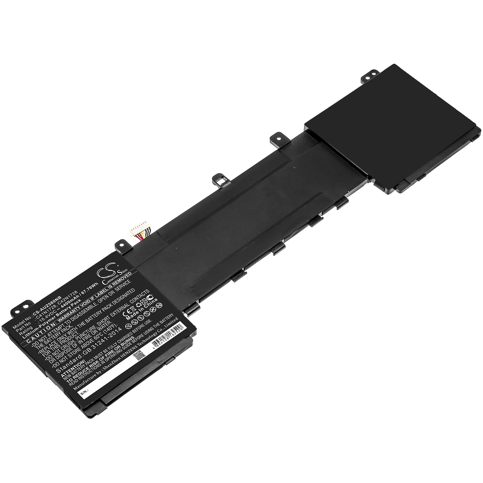 25285_028EM8ZBb36OZ6 Akku ersetzt Asus C42N1728, C42N1728 passend für ZenBook Pro 15 UX550GD