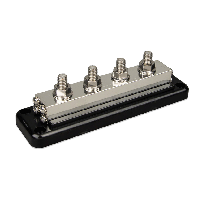 25905_0NZ7FLPIA95F3x Victron Busbar 600A/70V, 4 Hochstromverbindungen und 8 Schwachstromverbindungen