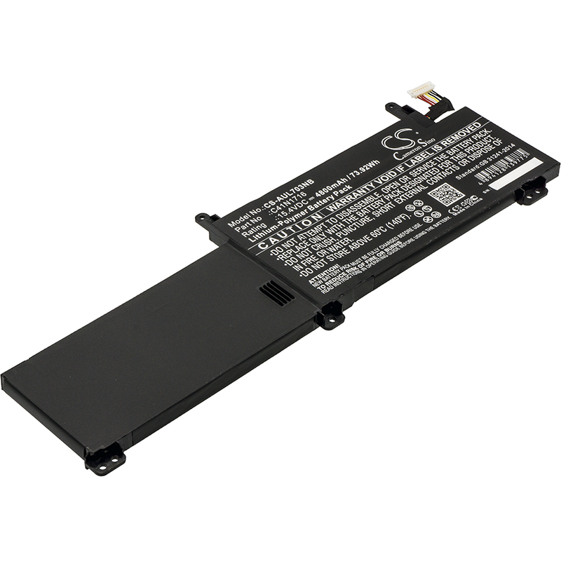26726_0 Akku ersetzt C41N1716 passend für Asus GL703GM, GL703GM-EE014T,ROG Strix GL703GM