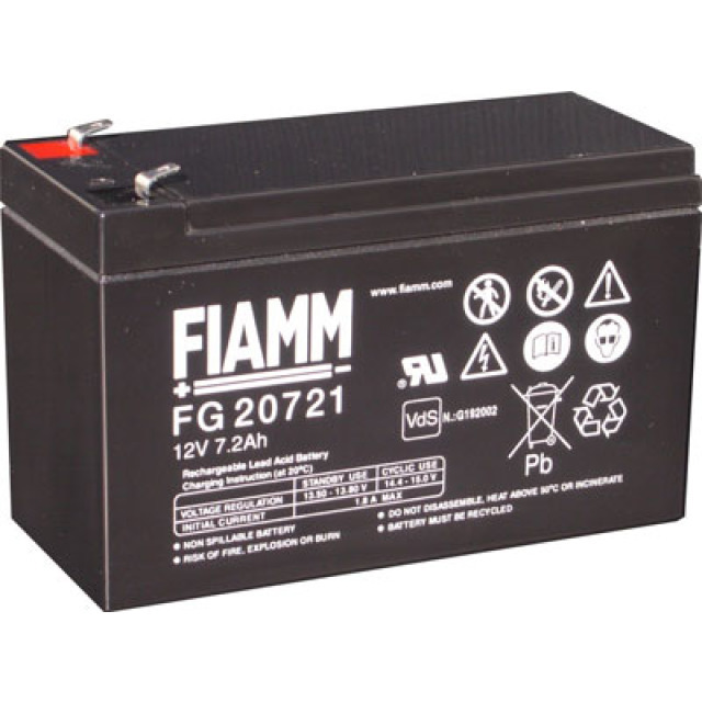 19777_0 Fiamm FG20721 12V 7.2A passend für Parkomatic DG4, DG-4