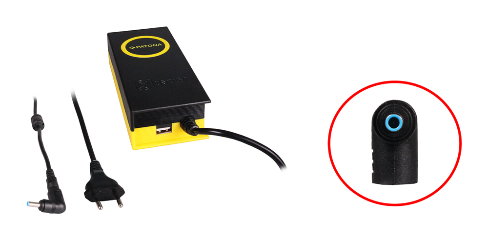 24627_0yStuuImYWqpJ9 Netzteil ersetzt HP PPP012C-S, PPP012D-S 19.5V 4.7A inkl. USB Ausgang