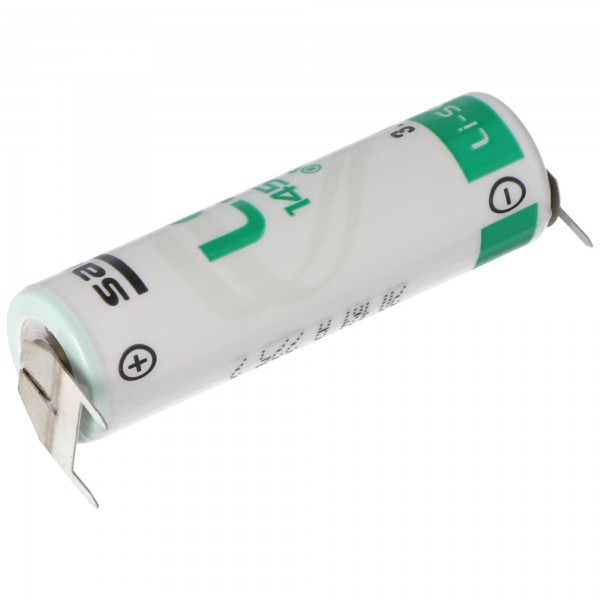 19413_0njPaEpKQ1GeuY Saft LS14500-3PF Lithium Batterie 2/1 pin ++/-