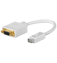 13834_0 Adaptateur Mini DVI - Mini DVI mâle > VGA femelle