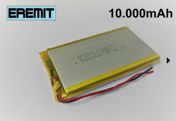 25030_0EP9epYnUNlO7t Akku 1260100 3.7V 10'000mAh Li-Polymer T-Stecker
