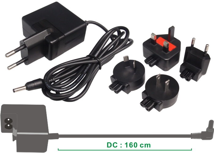 Adaptateur AC pour Panasonic DMW-AC7, DMW-AC7GK