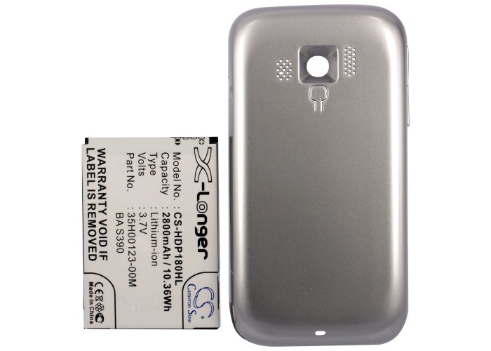 16488_0zFbvTHcJIleGj Akku ersetzt HTC 35H00123-02M, RHOD160 2,8Ah Silber