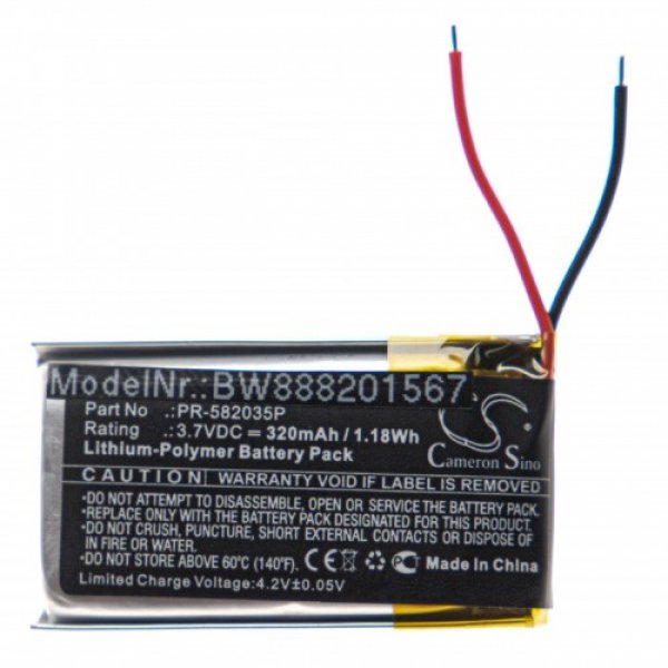 24639_0VaZu7bDYfu8E8 Akku ersetzt TomTom PR-582035P passend für TomTom Spark 510