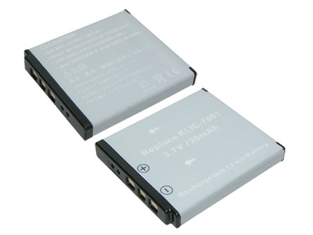 Batterie compatible avec Benq DLI-213, Polaroid BLi-286 720mAh