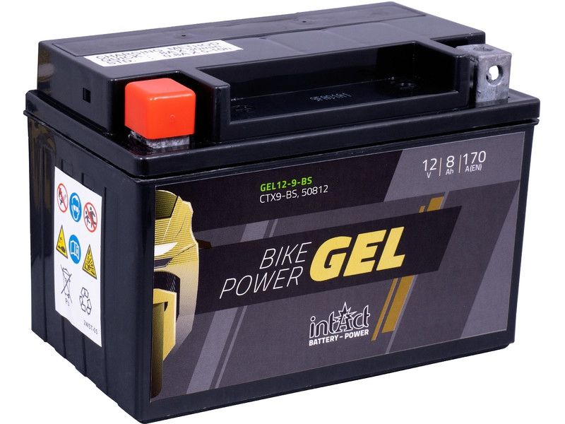 12274_0 Intact GEL12-N50-18L-A GEL-Motorradbatterie passend für Ducati, Honda 12V 20Ah
