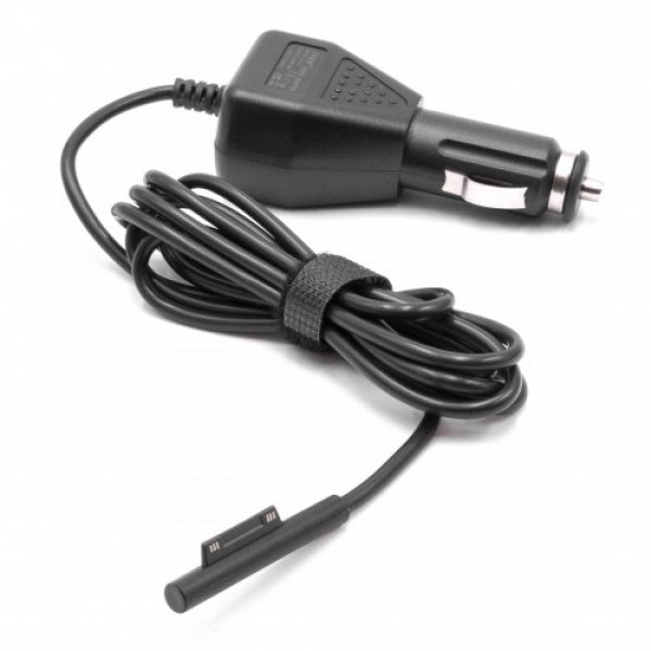 23914_0o4nbaguhjHie9 Adaptateur allume-cigare pour Microsoft Surface Pro 4, Pro 5, 15V 2.58A