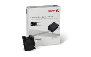 20466_012ZjU7xBzEFnN Original Xerox ColorQube 8870, 8880 schwarz 6 Sticks 108R00957
