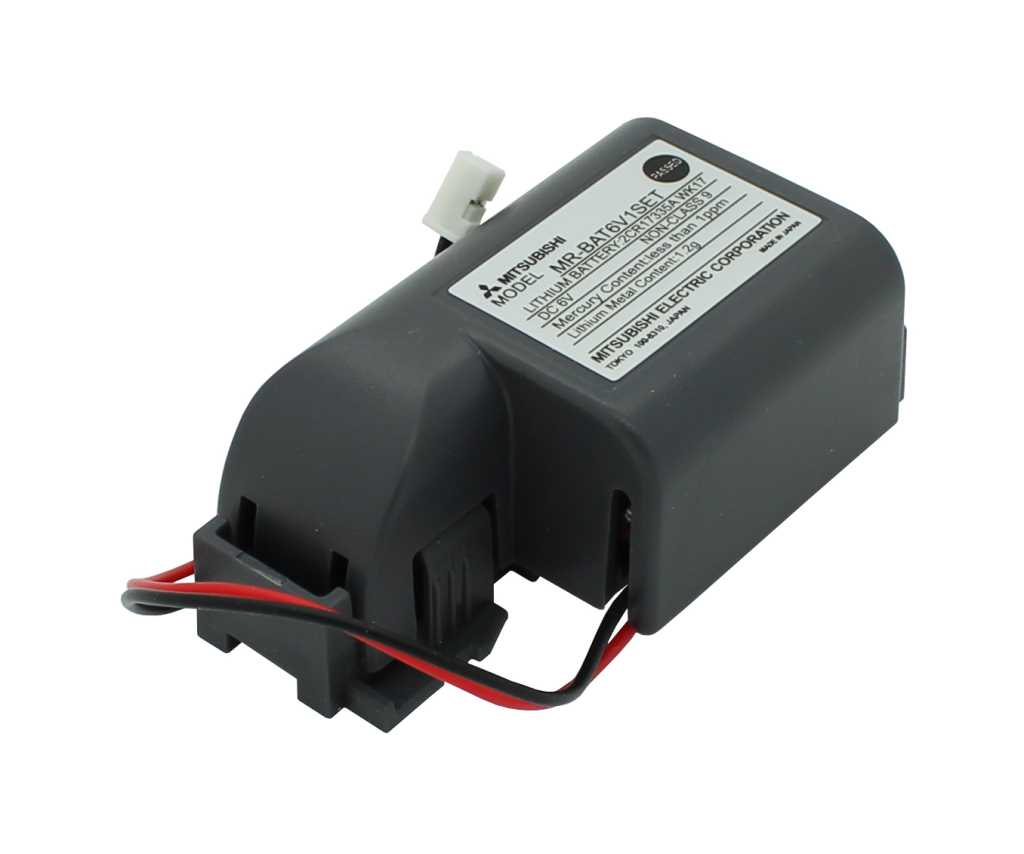 27428_0YBq5oAe9ZpJqg Mitsubishi batterie de stockage originale MR-BAT6V1SET remplace 2CR17335A WK17