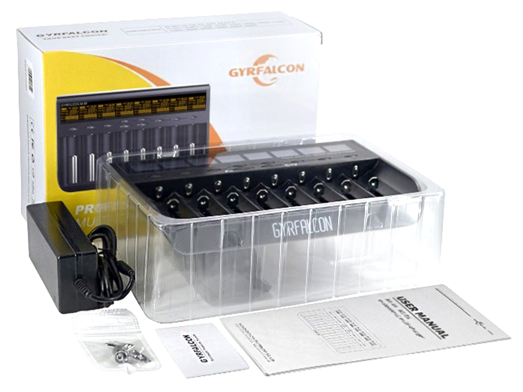 22173_1 Enova Gyrfalcon All-88 pour batteries Li-Ion, Ni-MH, Ni-CD