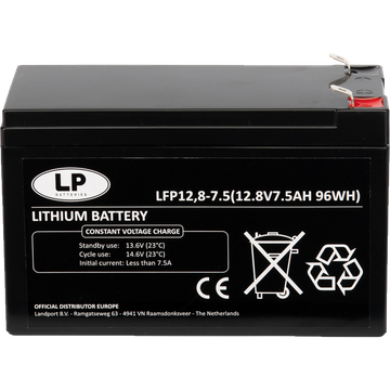 23144_0 LP LFP12-7,5 LiFePO4 12.8V 7.5Ah 96Wh