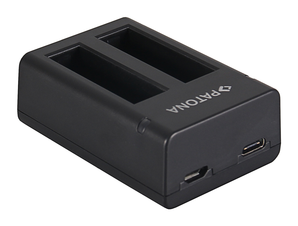 22117_0WukEd6YGJ6AZA Dual Ladegerät für GoPro Fusion, ASBBA-001 inkl. micro USB Kabel