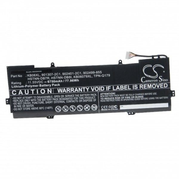 17876_0 Akku passend für HP Spectre X360 15-BL000XX, 15-BL100XX 6750mAh