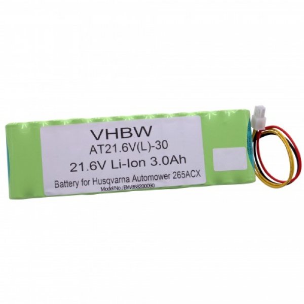 22943_0 Akku passend für Husqvarna Automower 265 ACX 21.6V 3Ah