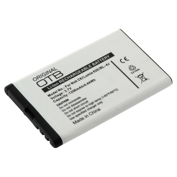 14479_0t5zYf45dju7OM Akku passend für Nokia C6, C6-00, Lumia 620, Touch 3G 1200mAh