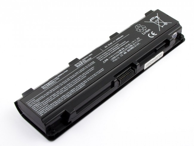 17461_0PMkw4t7UjmKph Akku ersetzt Toshiba PABAS260, PABAS261 5200mAh Schwarz