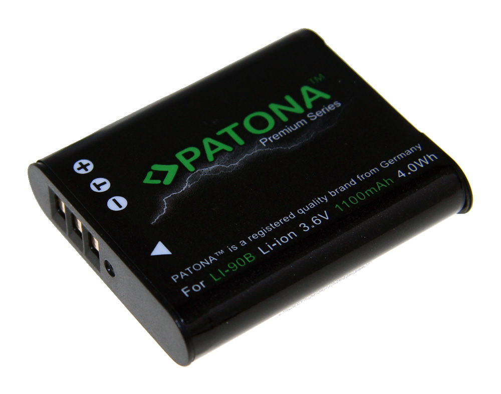 21928_0aXixwxWX94Pln Akku ersetzt Olympus Li-90B, LI90B, Li92B, Li-92B 1050mAh