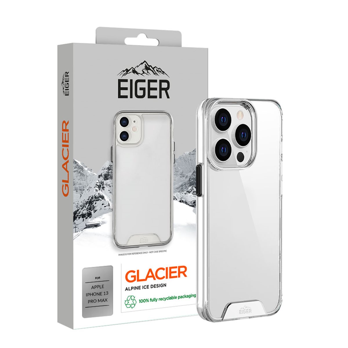 26227_09retD3hMazHHd EIGER APPLE IPHONE 13 PRO MAX HARD-COVER GLACIER CLEAR
