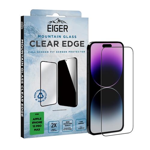 27092_02Rhni9XjF7Izq iPhone 15 Pro Max, Displayschutzglas, Mountian Glass Clear Edge