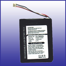 3511_0 Akku passend für TomTom One V2, ONE XL 800mAh