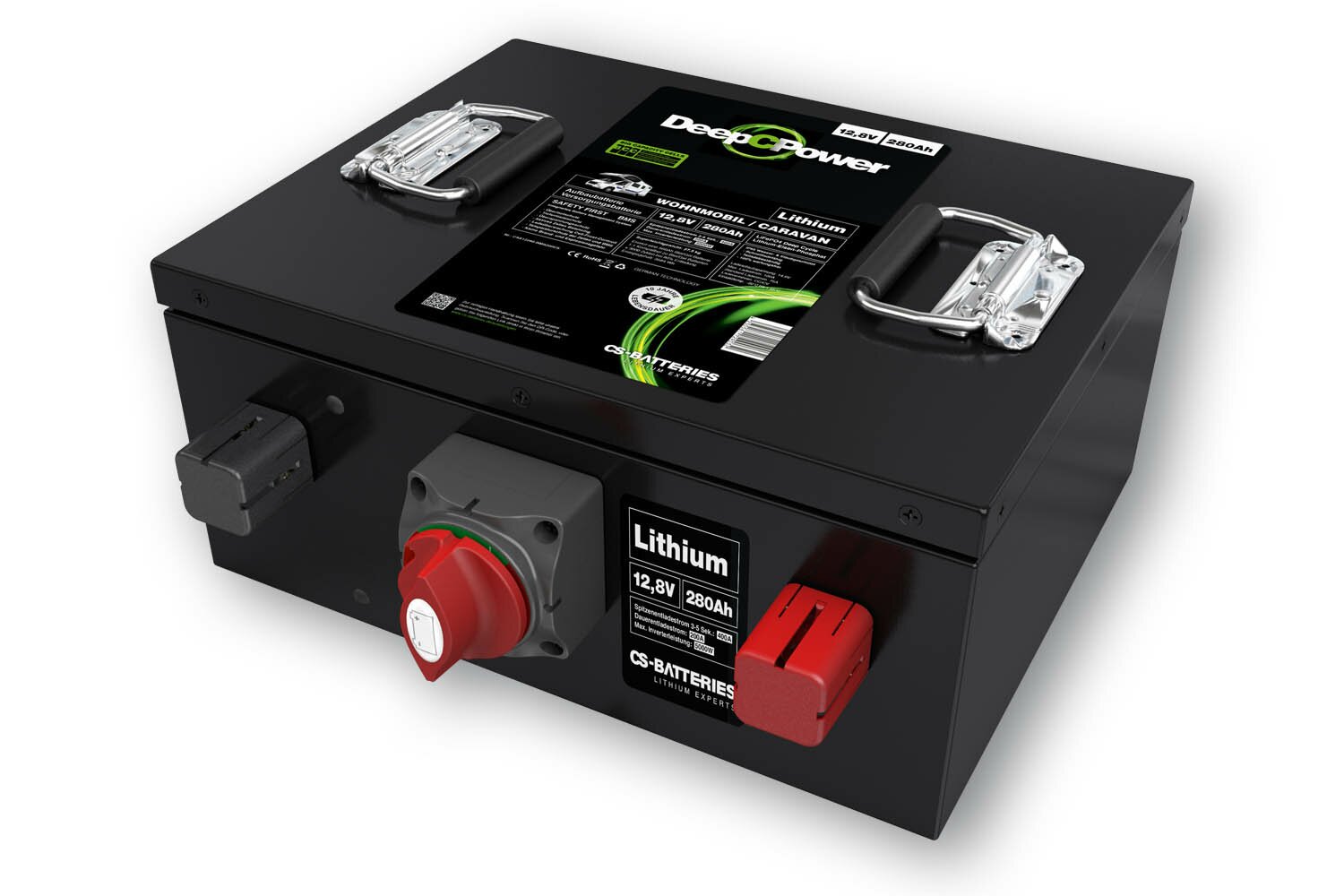 24478_0 LiFePO4 Caravan 12V 280Ah Batterie für Ducato, Transit, Sprinter, PSE