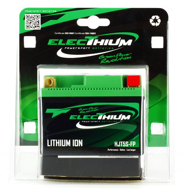 Electhium YTX9-BS, YTR9-BS, HJTX9(L) FP Batterie au lithium-ion