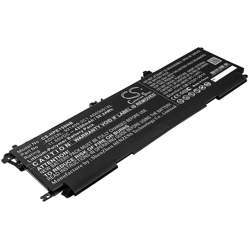 26076_0BIL19mI6d2F4o Akku ersetzt HP AD03XL, HSTNN-DB8D passend für Envy 13-AD000, Envy 13-AD1XX