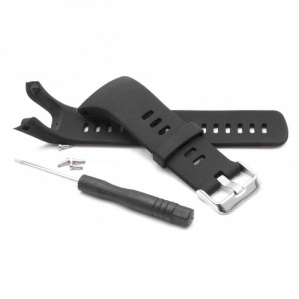 24718_0IQOXmbt4mo0Mu Armband für Suunto Spartan Trainer Wrist HR Silikon Schwarz