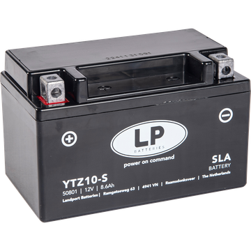 24745_0H2KAilgNoi2Va LP YTZ10-S SLA Motorradbatterie ersetzt SLA12-10Z-S, CTZ10-S 12V 8.6Ah