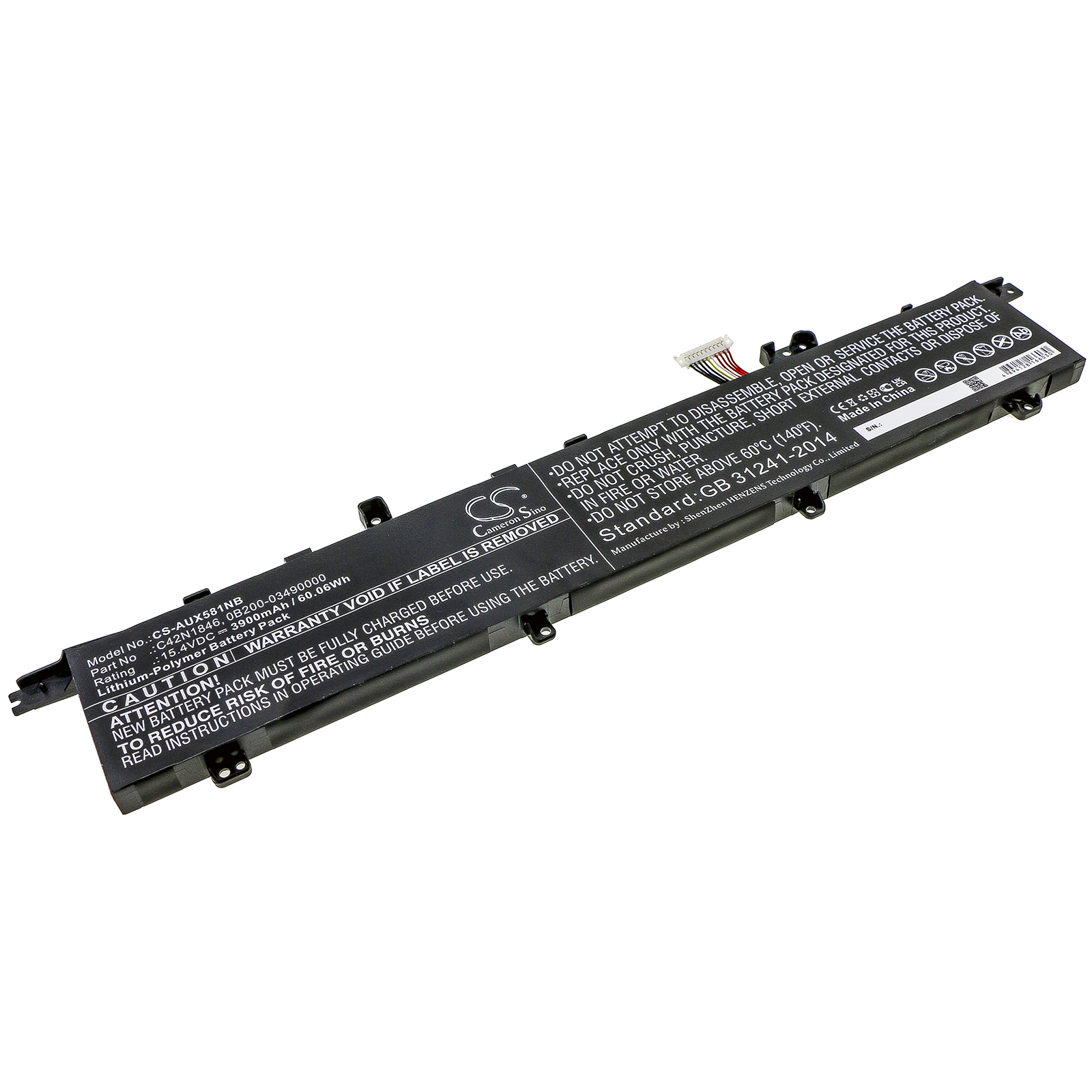25333_0DhIyzBKYv9G1B Akku ersetzt Asus C42N1846, 0B200-03490000 passend für ZenBook Duo Pro UX581GV