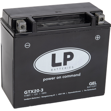 20336_0gey7BTWx3bYfB LP GTX20-3 GEL-Motorradbatterie ersetzt M6023, YTX20L-BS, YTX20HL-BS 12V 18Ah