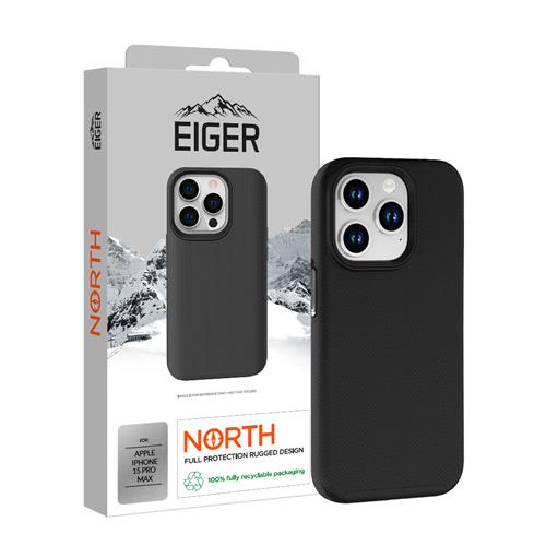 27078_0 iPhone 15 Pro Max, North Case schwarz