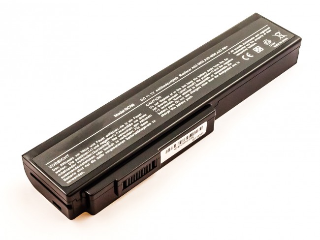 53318 Akku passend für Asus G51, M50, N53, N61, X55, X64 4400mAh