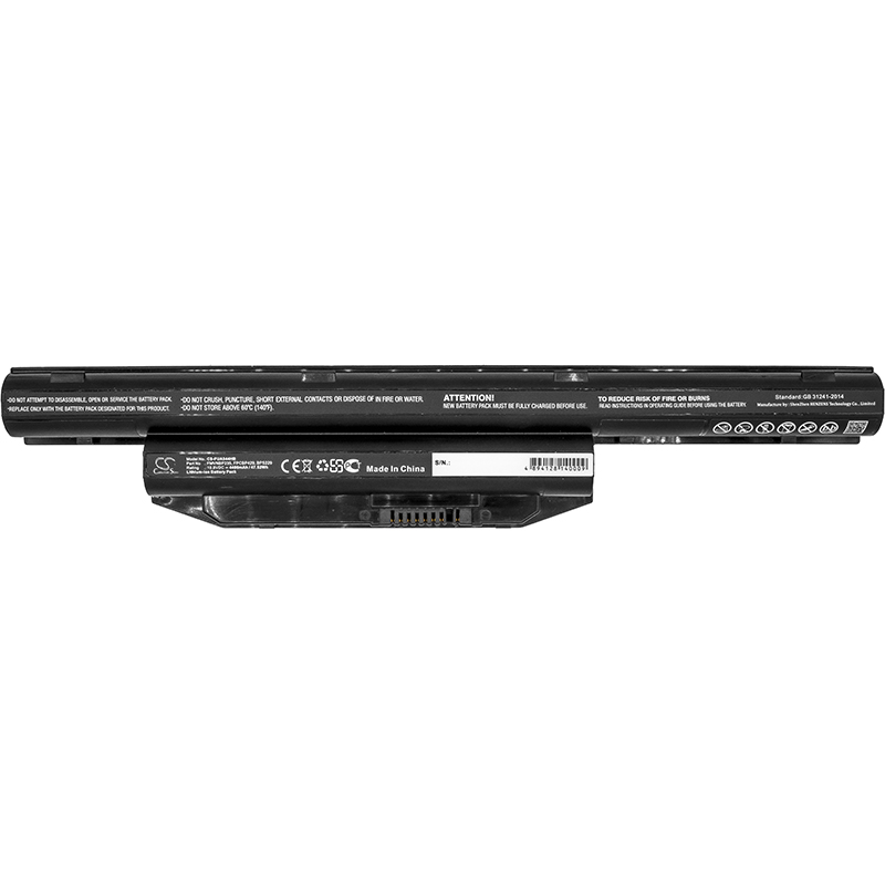 23403_033QKuZZBavyZ7 Akku passend für Fujitsu LifeBook E743, E744, E753, E754 4400mAh