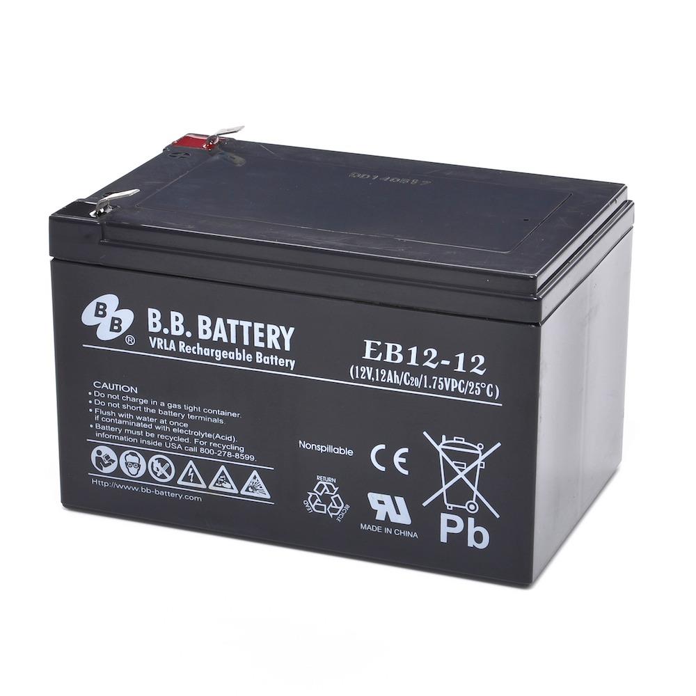 25131_0 B.B. Battery BP12-12 ersetzt DJW12-12, EP12-12, GP12120, 6-MF-12 12V 12Ah
