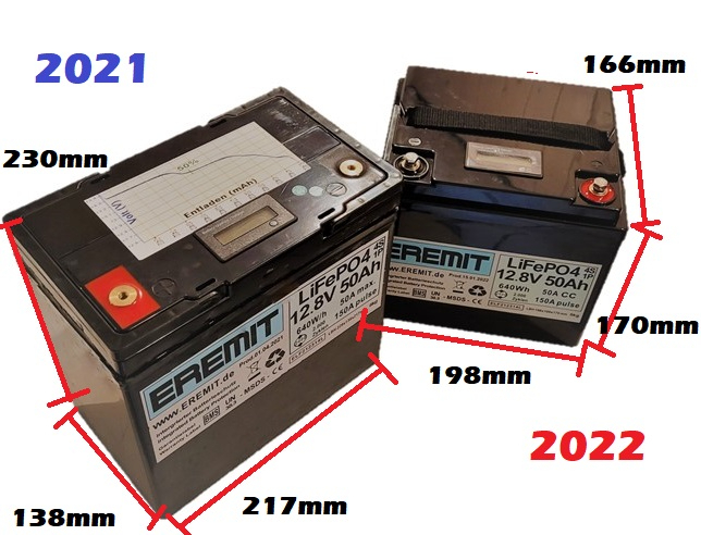 25127_2rVCexW3P4D5uP EREMIT 12V 100Ah LiFePo4 Akku mit Heizung, Display, Bluetooth BMS